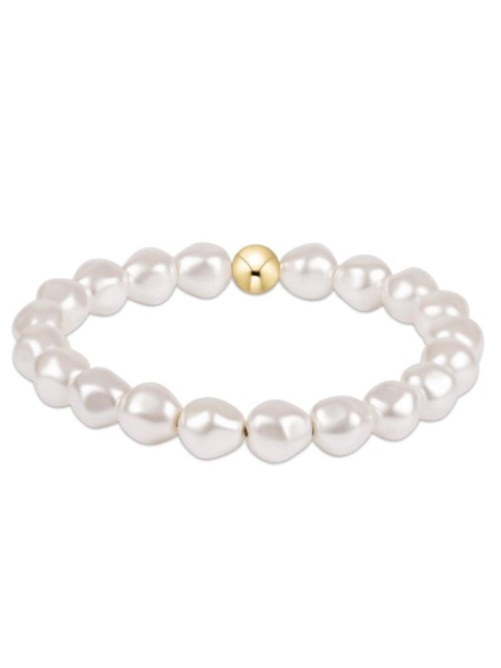 New Enewton EXTENDS Classic Admire 8mm Pearl 14kt Gold-filled Beads Bracelet